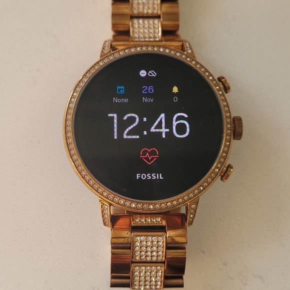 Fossil Gen4 Q Venture Smartwatch Rose Gold